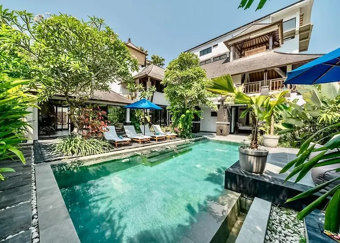 Lovely 5br-villa By Rock-str At The Heart Of Just 5min Walk To The * Canggu