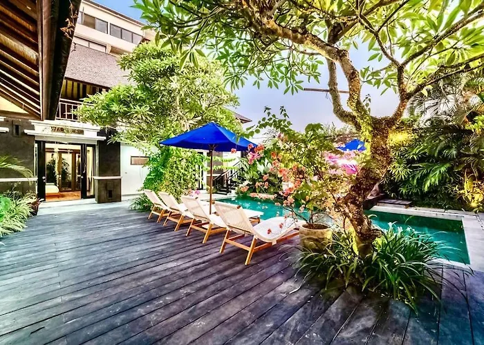 Lovely 5br-villa By Rock-str At The Heart Of Just 5min Walk To The * Canggu