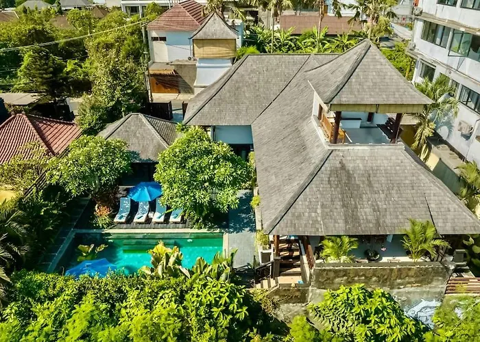 Lovely 5br-villa By Rock-str At The Heart Of Just 5min Walk To The * Canggu